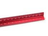 Trojhranné hliníkové pravítko délka 60 cm