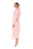 Dámský Župan s Límcem Flora růžová perla 25 56 3053