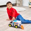 DICKIE Auto ambulance sanitní vůz bílý s funkcemi na baterie Světlo Zvuk