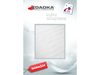 Povlečení atlas grádl Polycotton bílý pruh 140x200, 70x90 cm