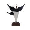 Dekorace andělé D7387/1 - 17 × 4.5 × 21.5 cm
