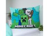 Povlečení bavlna Minecraft Mobs Here 140x200, 70x90 cm