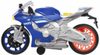 DICKIE Motocykl Yamaha R1 Wheelie Raiders 26cm na baterie Světlo Zvuk