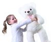 Velký plyšový medvěd Lily 78 cm krémově bílý s visačkou