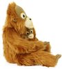PLYŠ Opice orangutan 28cm set s mládětem Eco-Friendly *PLYŠOVÉ HRAČKY*