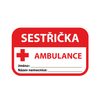 Karnevalový kostým sestřička, vel. M