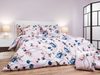 Krepové povlečení Bloom elegance pudrové 140x200, 70x90 cm