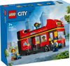 LEGO CITY Červený dvoupodlažní vyhlídkový autobus 60407