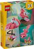 LEGO CREATOR Divoká zvířata Růžový plameňák 3v1 31170