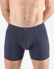 GINA pánské boxerky delší nohavička, šité, s potiskem 74173P