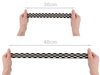 Pruženka měkká káro šíře 30 mm METRÁŽ
