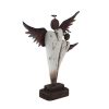Dekorace andělé D7387/1 - 17 × 4.5 × 21.5 cm