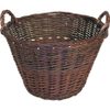 Proutěný koš dvojuchý,zel. pr.40cm 067040/40
