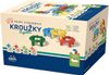 SEVA Kroužky největší První stavebnice baby 96 dílků v krabici