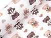 Bavlněná látka / plátno medvídek METRÁŽ
