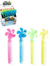 Bublifuk s větrníkem 55ml dětský bublifukovač 4 barvy