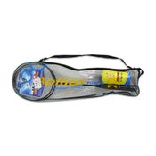 BADMINTON rakety set 3 košíčky 2 pálky