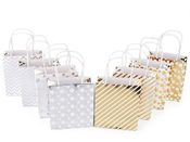 Dárková taška malá metalická sada 2 ks