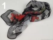 Šátek 85x85cm ROSE