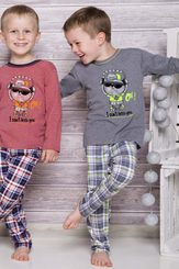 Chlapecké pyžamo 134 melange