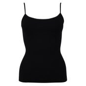 Bezešvý top na ramínka CHANGE Seamless Camisole Black