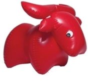 Buvol nafukovací hračka 63 x 58 cm