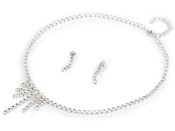 Štrasová souprava - jablonecká bižuterie