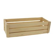 Dřevěná bedýnka 097078 - 40 x 16 x 11 cm