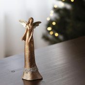 Dekorace anděl X3480 - 6.5 x 3.5 x 16.5 cm