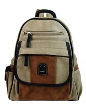 Šedobéžový dámský batůžek H1725 Tapple