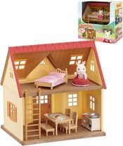 Sylvanian Families dům patrový startovací set s 1 figurkou a doplňky verze 2016