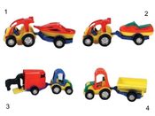 Buggy auto s člunem 4ass 61045