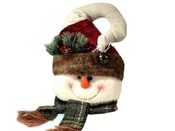 Hlava sněhuláka,soba,mikuláše 34cm