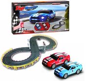 Autodráha 1:43 Top Racer 240cm set 2 auta s ovladači 4 varianty tratě