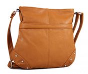 Dámská kabelka crossbody K2533 hnědá