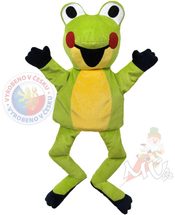 Maňásek Žabka kamarádka Krtka (Krtečka)