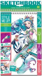 Návrhářské portfolio magické pro holčičky Style Me Up sada