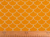 Bavlněná látka vlnka / šupina METRÁŽ