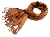 Pashmina jednobarevná 70x180 cm