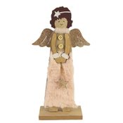 Dekorace anděl D3514-05 - 11,5 x 4,5 x 23 cm