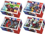 TREFL PUZZLE Avengers/Hrdinové mini 20x13cm 54 dílků 4 druhy