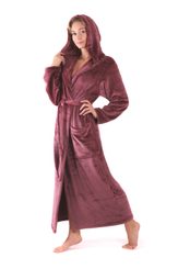 Župan s kapucí Siena mauve wine 31 56 4853