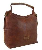 Moderní kabelka přes rameno AE-0902 hnědá