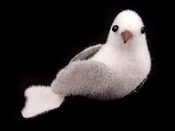 Dekorace holubice 11,5x6 cm