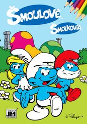 Omalovánky A5 Šmoulové