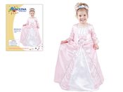 Dětský kostým PRINCEZNA S ČELENKOU vel.XS (92-104 cm)