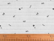 Bavlněná látka mini růže