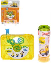 Průhledná kamera bublifuk set s roztokem foťák 10x8cm Mimoni (Minions)