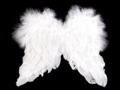 Dekorace andělská křídla 21x25 cm