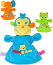 Maňásek zvířátko 23cm Baby´s Happiness 4 druhy na kartě
